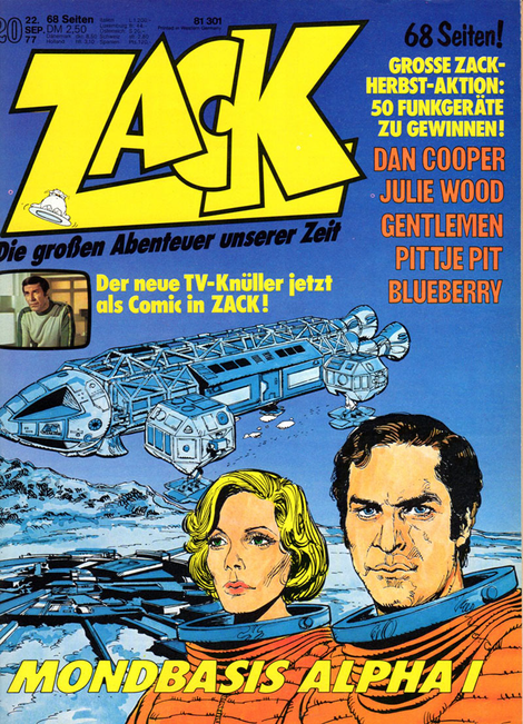 Illustration for article titled The comics orbiting Moonbase Alpha